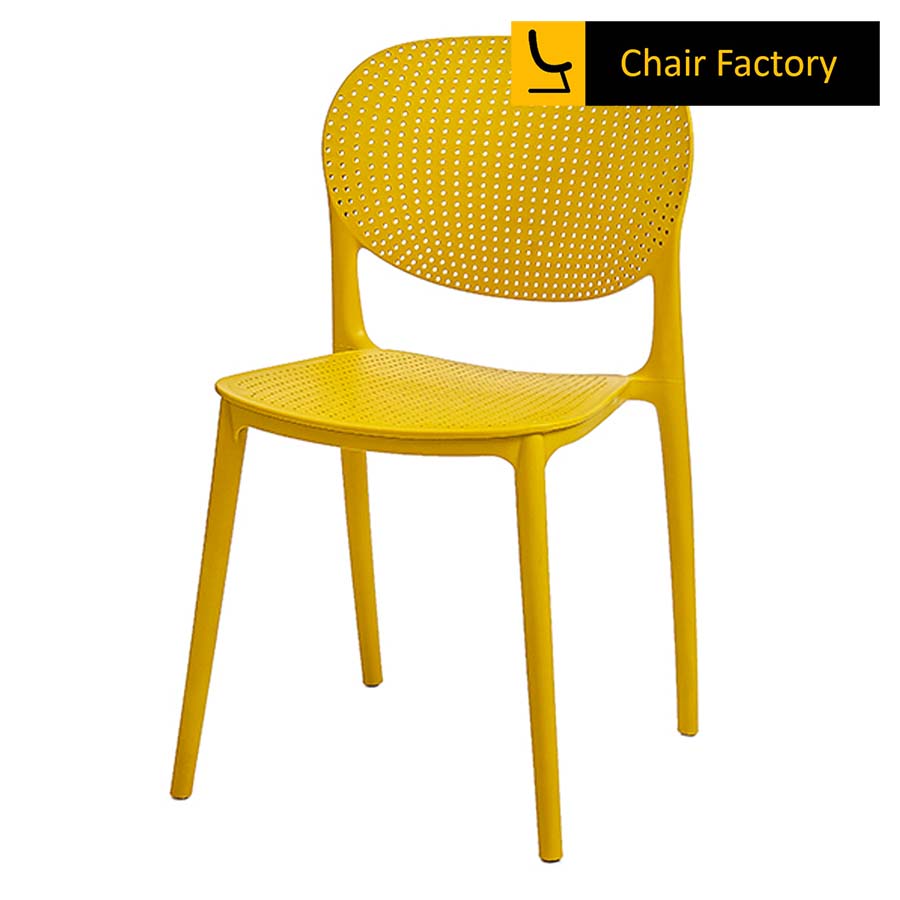 Tabbie Yellow Cafe Chair